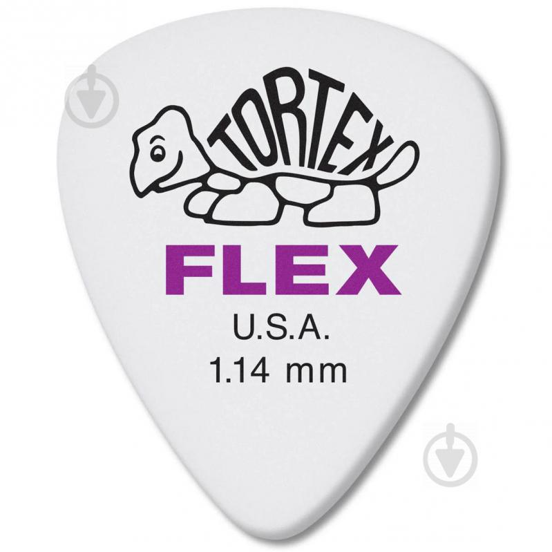 Медіатори Dunlop 4280 Tortex Flex Standard Guitar Pick 1.14 mm (1 шт.)