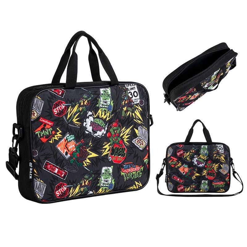 Школьная сумка текстильная KITE TMNT Tales of the TMNT 2024 Series Черный (NT25-589) - фото 3 Школьная сумка текстильная KITE TMNT Tales of the TMNT 2024 Series Черный (NT25-589) - фото 3