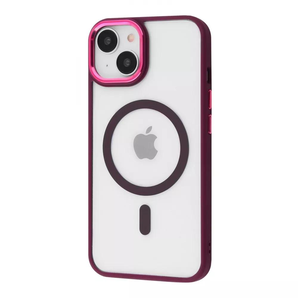 Чехол для телефона WAVE Ardor Case with MagSafe iPhone 13/14 Bordo
