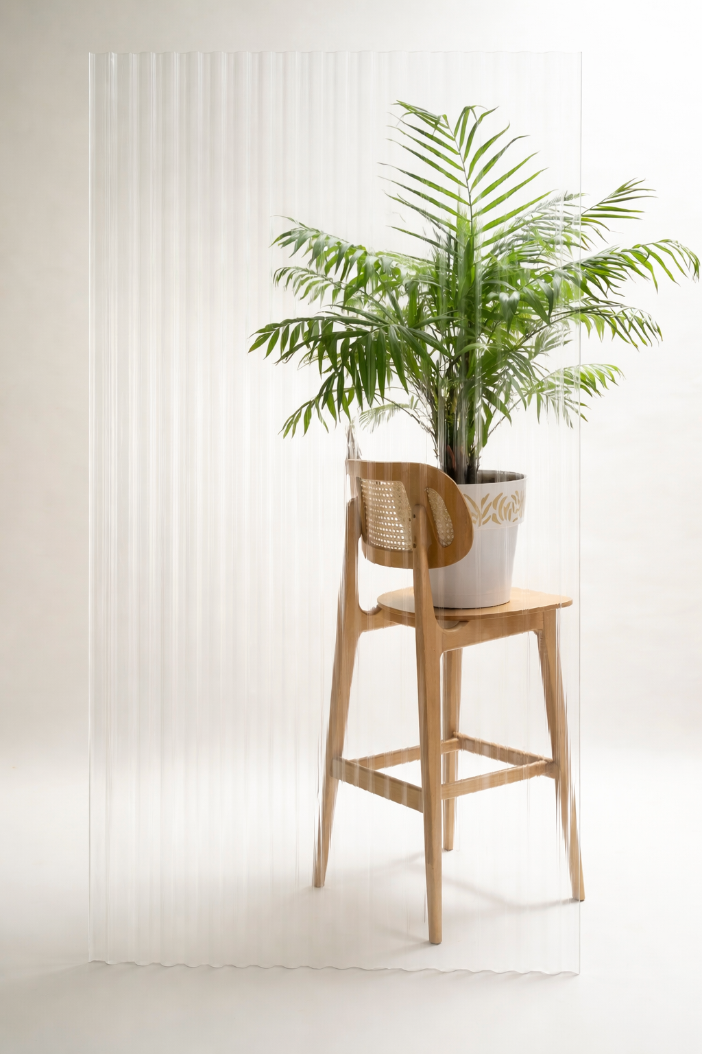 Поликарбонат гофрированный Polystyle 3x1,03 м Прозрачный (EPSTC-30-07)