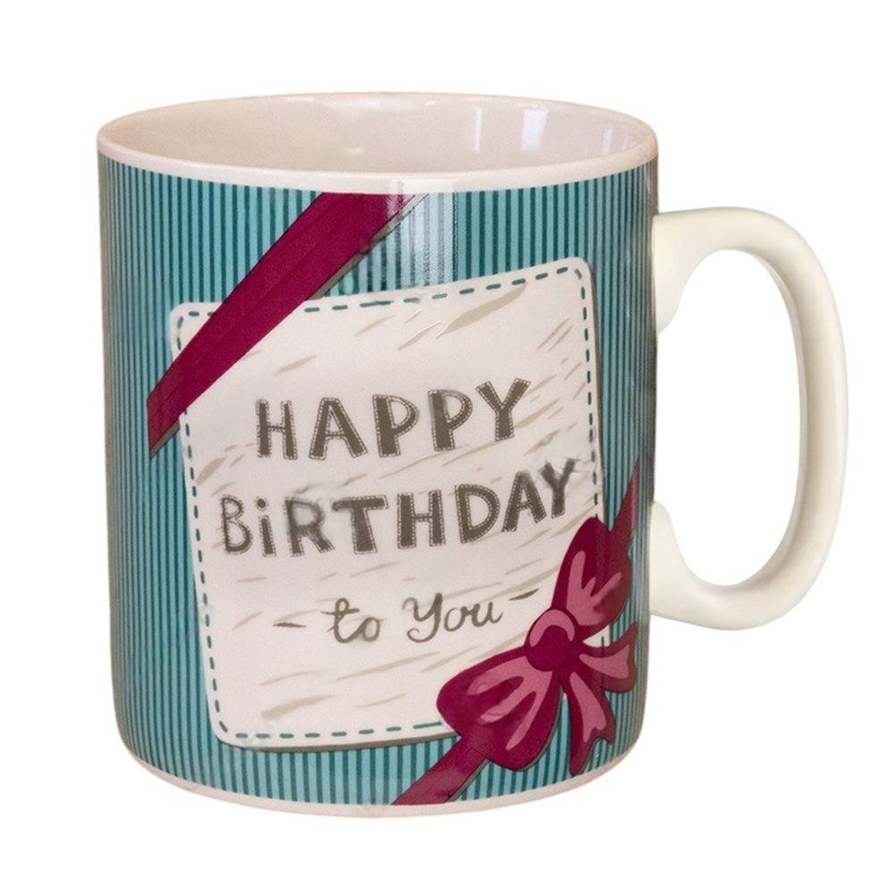 Кружка большая керамическая "Happy Birthday to You" 1 л - фото 9 Кружка большая керамическая "Happy Birthday to You" 1 л - фото 9