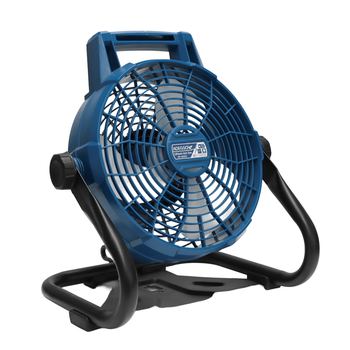 Вентилятор акумуляторний ADEGSO AD-40252 21 В 280 мм (29739387) - фото 7 Вентилятор акумуляторний ADEGSO AD-40252 21 В 280 мм (29739387) - фото 7