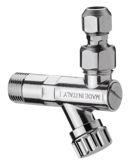 Кран приладовий з фільтром General Fittings 1400.N1 1/2 х 10