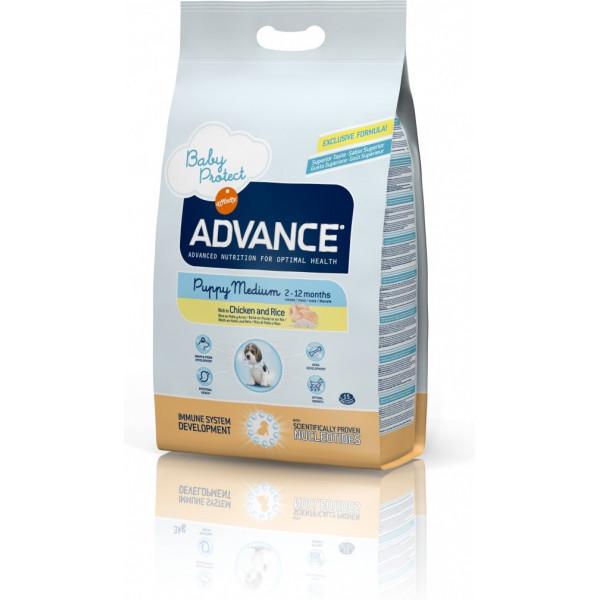 Сухой корм Advance Medium для щенков, 3кг (8410650150291)