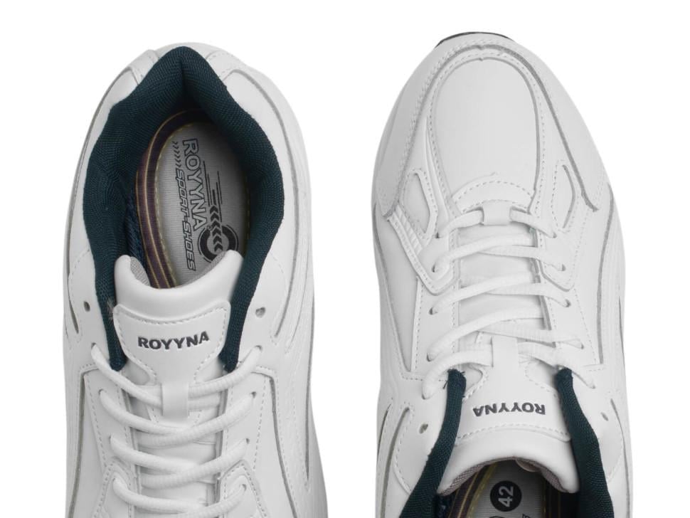 Кросівки Royyna 7243044 р. 44 Білий (22932) - фото 4 Кросівки Royyna 7243044 р. 44 Білий (22932) - фото 4