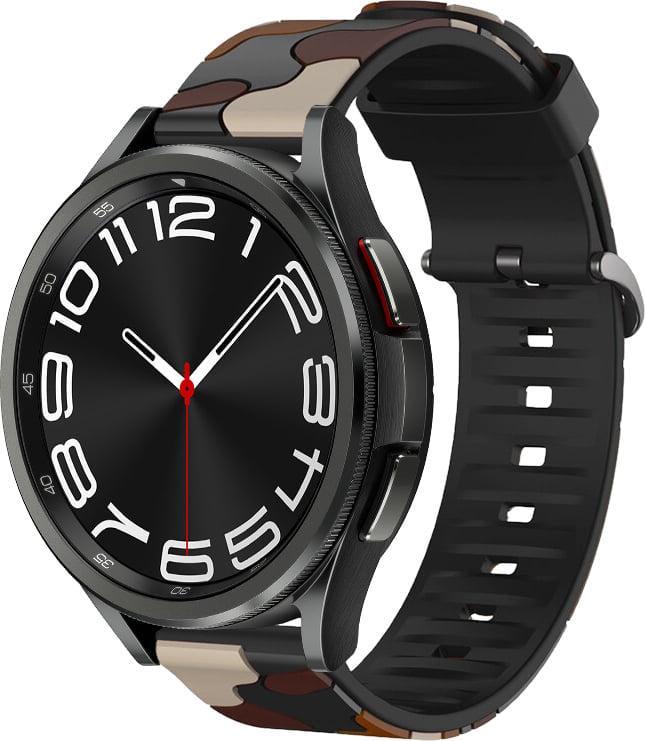 Ремешок Tactic Camouflage для Galaxy Watch 6 Classic 47 мм Khaki (39253-17)