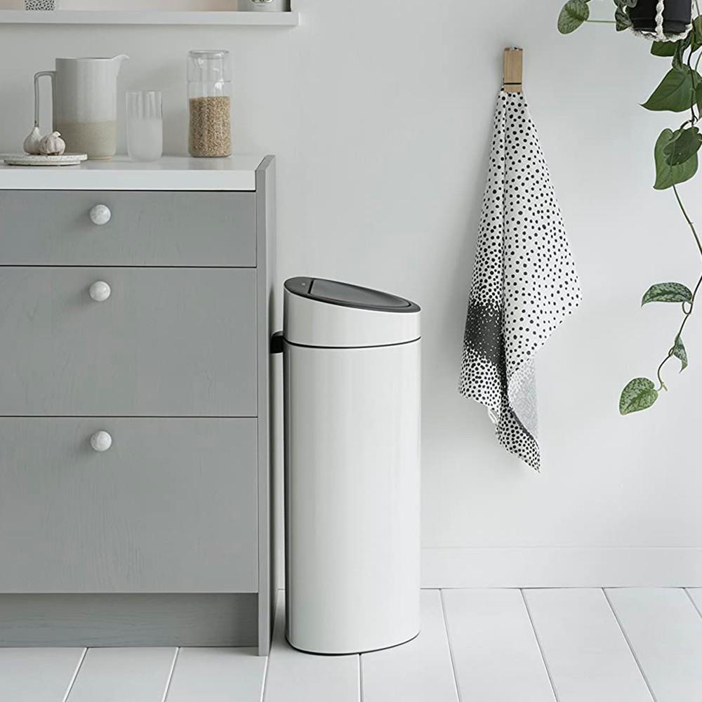 Бак для сміття Brabantia Touch Bin 40 л Білий (114984) - фото 5