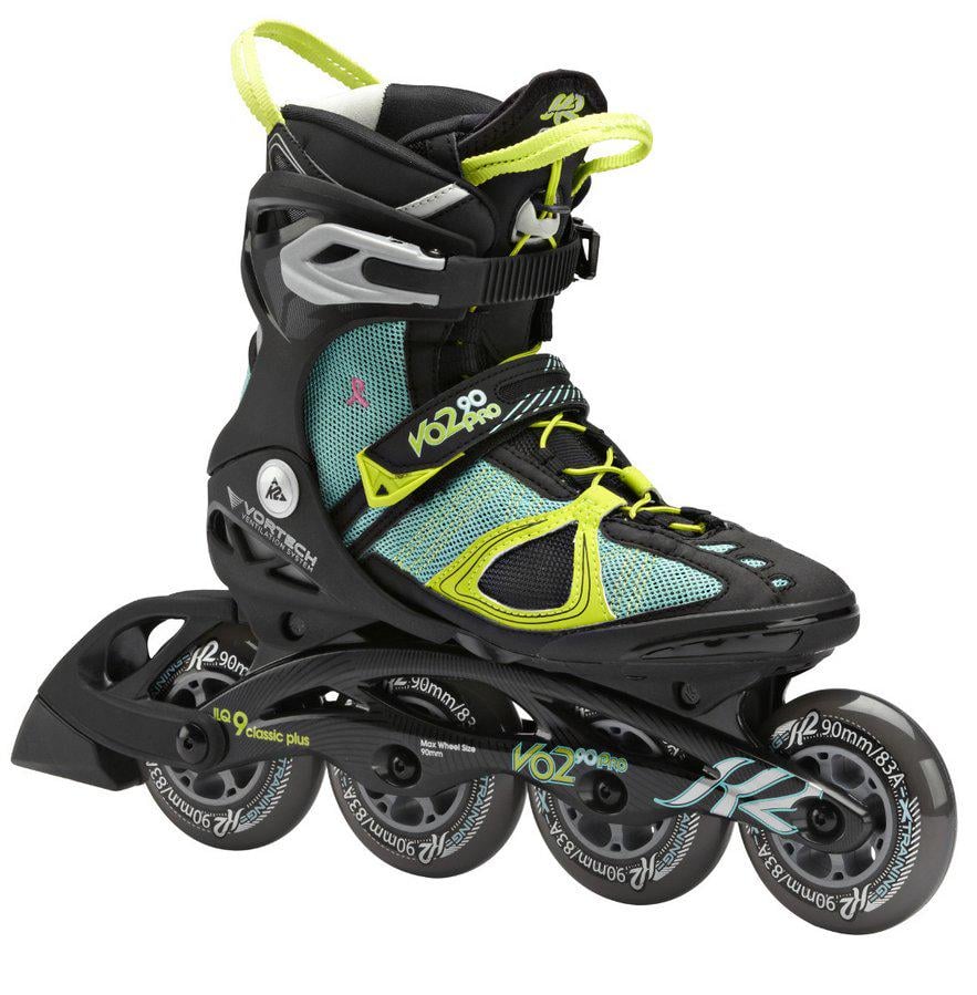 Роликові ковзани K2 Vo2 90 PRO W р. 39 Бірюзовий (3040104 - 3)