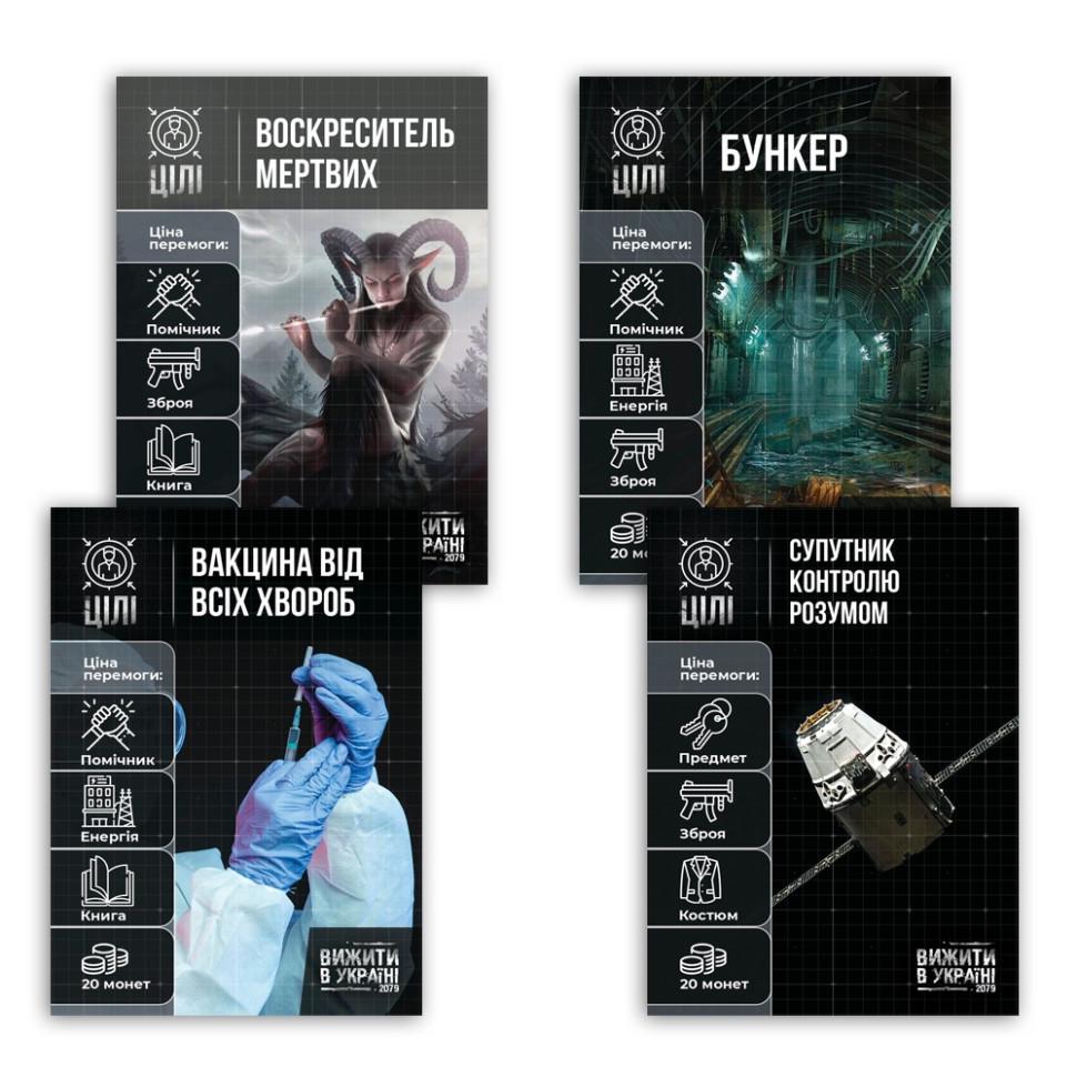 Настольная игра Выжить в Украине 2079 для компании (2727544752) - фото 2