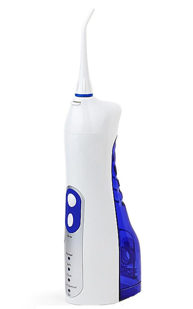Портативный ирригатор YASI FL-V17 ирригатор для дополнительной очистки зубов Бело-Синий (SUN0331)
