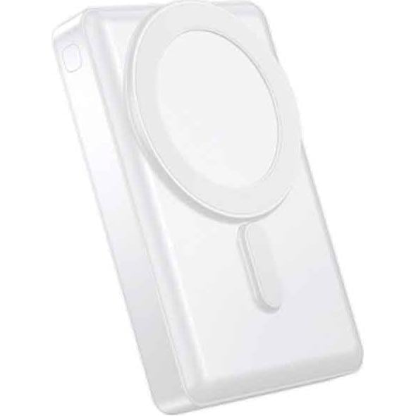 Внешний аккумулятор WiWU JC-20 Magnetic Wireless 10000 mAh White - фото 2