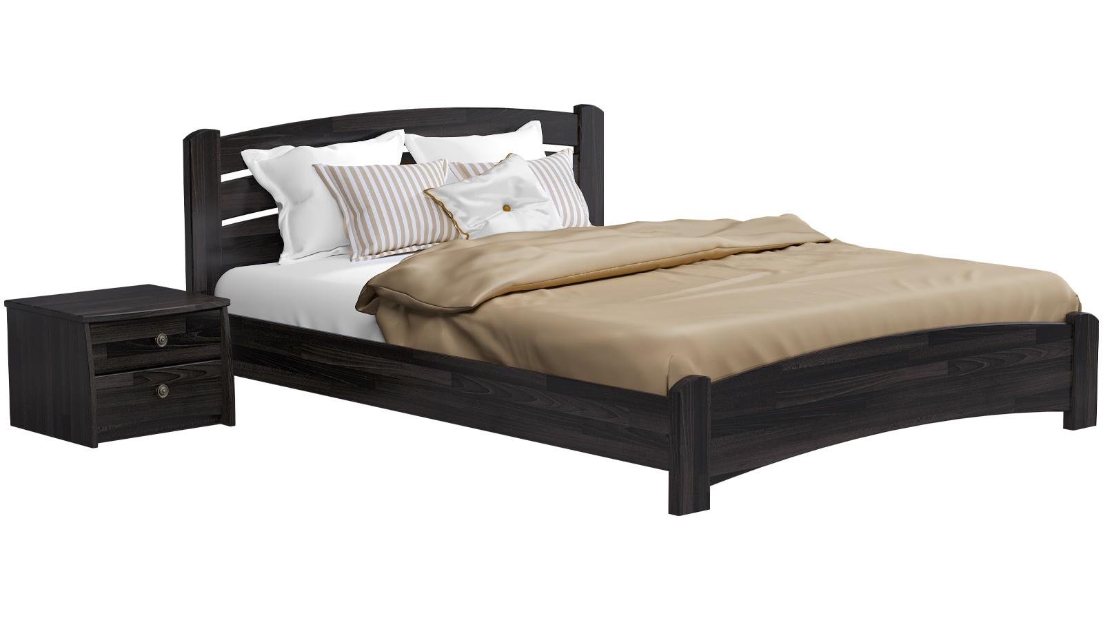 Кровать деревянная Венеция Люкс 160х190 см Венге