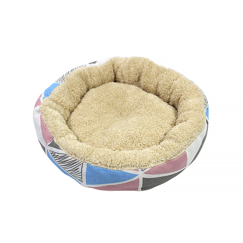 Лежак для котов собак Taotaopets 511101 шерсть 32x10 см Pink Лежак для котов собак Taotaopets 511101 шерсть 32x10 см Pink