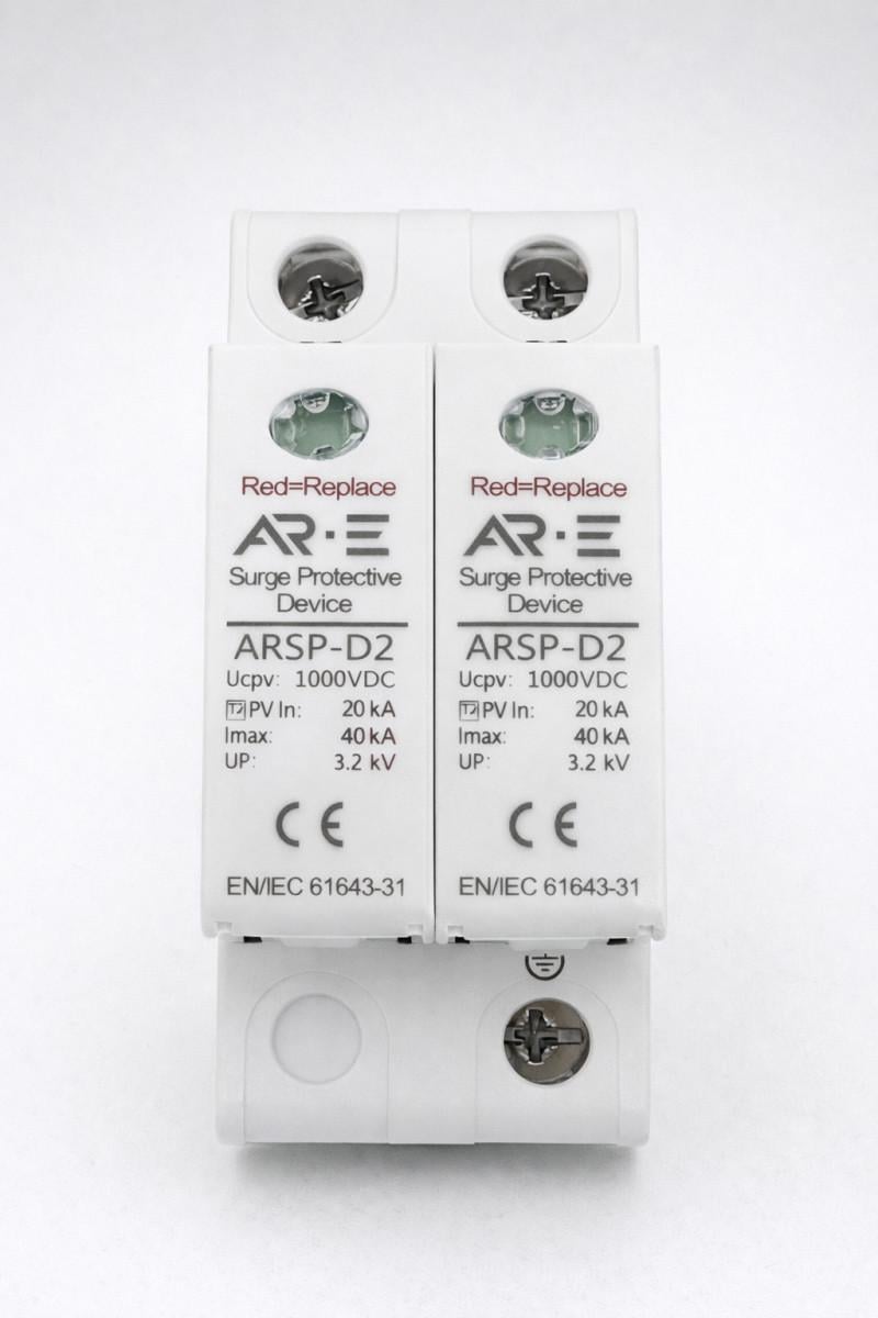 Пристрій захисту від перенапруг AR.E ARSP-D2 T2 2P 1000V 20кА-40 кА (33864344)