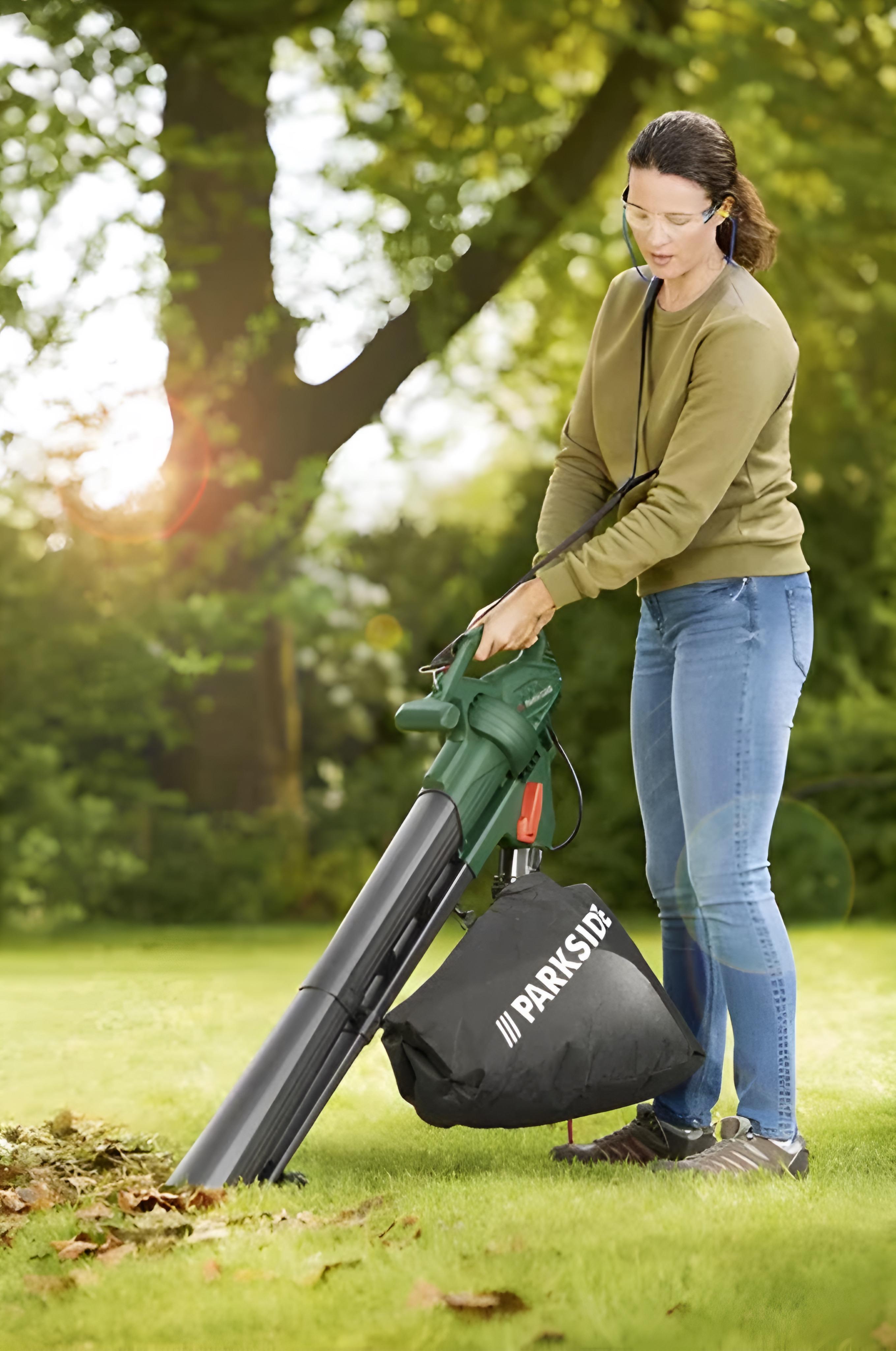 Электрический садовый пылесос/воздуходувка Parkside PLS 2600 B2 2600 Вт (G20042) - фото 2 Электрический садовый пылесос/воздуходувка Parkside PLS 2600 B2 2600 Вт (G20042) - фото 2