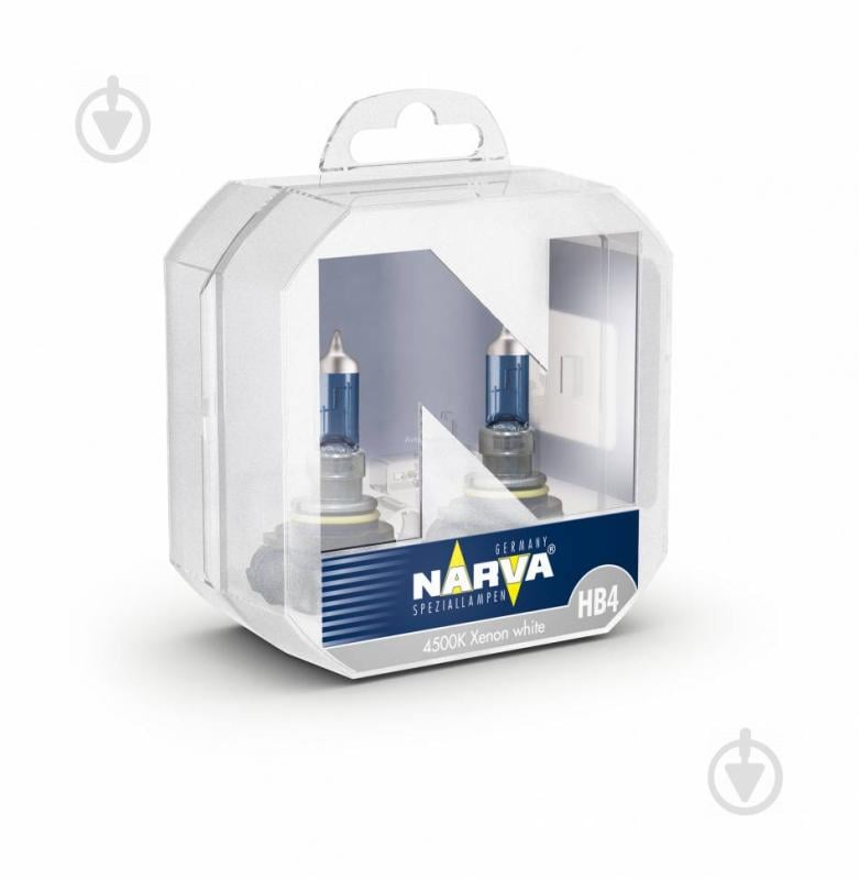 Автолампа NARVA 48626 TWIN SET HB4 12V 51W RANGE POWER WHITE