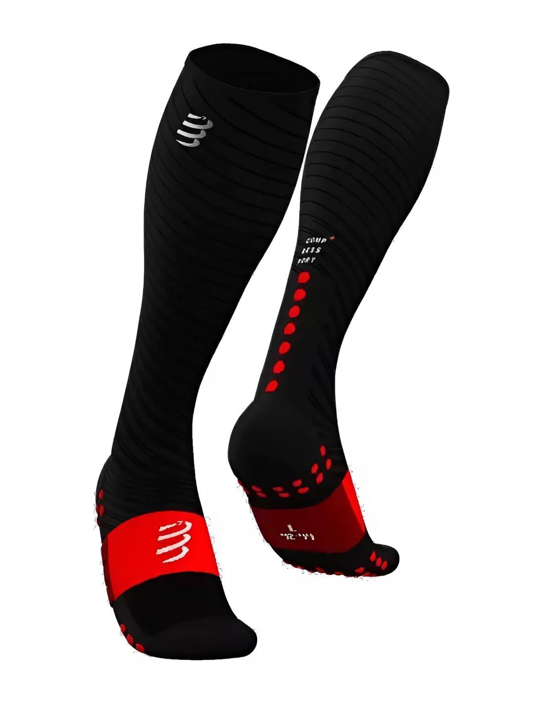 Компрессионные гольфы для бега Compressport CFSU88390023M Full Socks Recovery 2.0 3M 40-42 см Black (85f29f83)