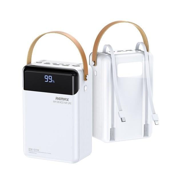 Повербанк Remax RPP-566 Lesu II 80000 mAh Белый (2268573760)