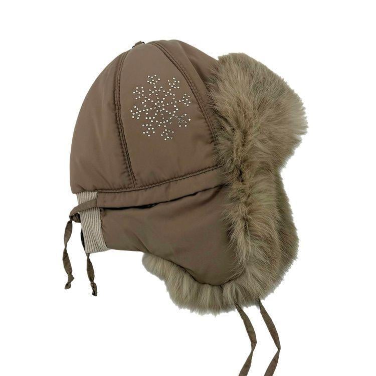 Шапка Fiona XS-01 кролик 46-48 см Капучино (32539923)