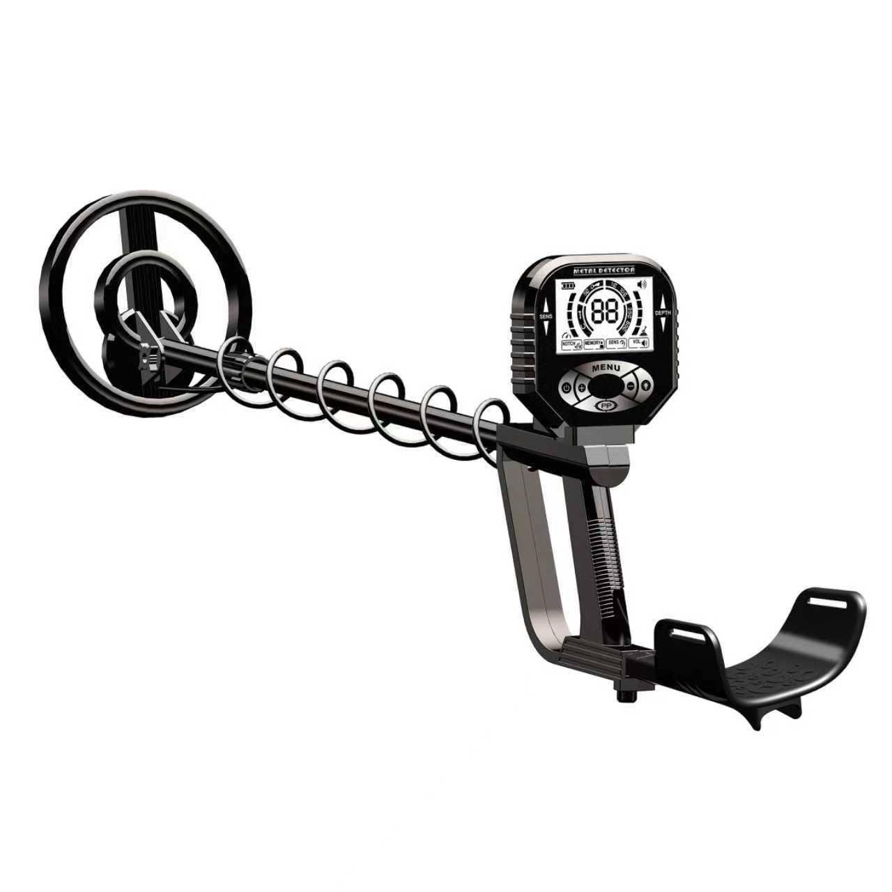 Металлоискатель профессиональный Bodasan с ЖК-дисплеем и усовершенствованным чипом DSP (MD-4073)