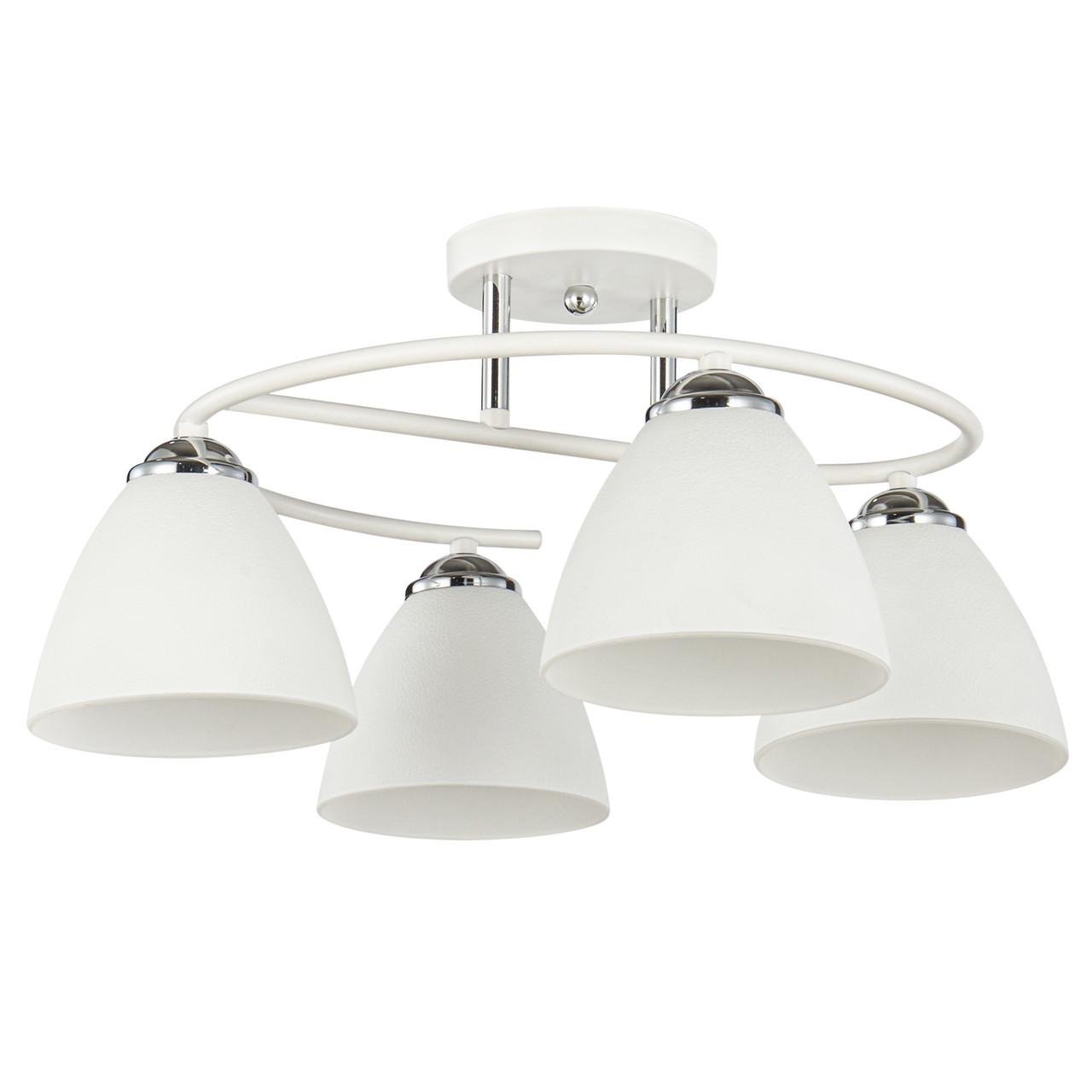 Люстра Sirius на 4 лампы Белый/Хром (196205/4)