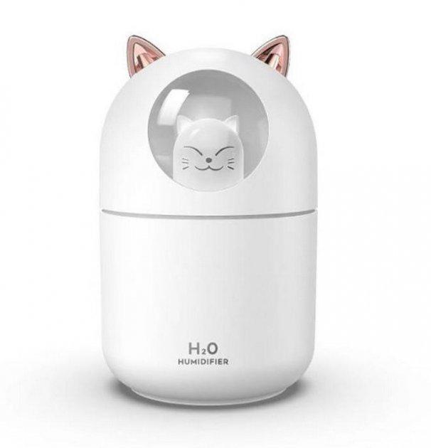 Зволожувач повітря Humidifier H2O Cat USB з котиком 300 мл (50107)