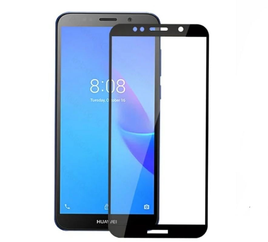 Загартоване захисне скло на Huawei Y5 2018 Чорне