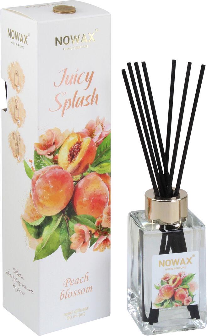 Ароматизатор Nowax Juicy Splash Peach Blossom жидкий в банке 90 мл (NX00174) Ароматизатор Nowax Juicy Splash Peach Blossom жидкий в банке 90 мл (NX00174)