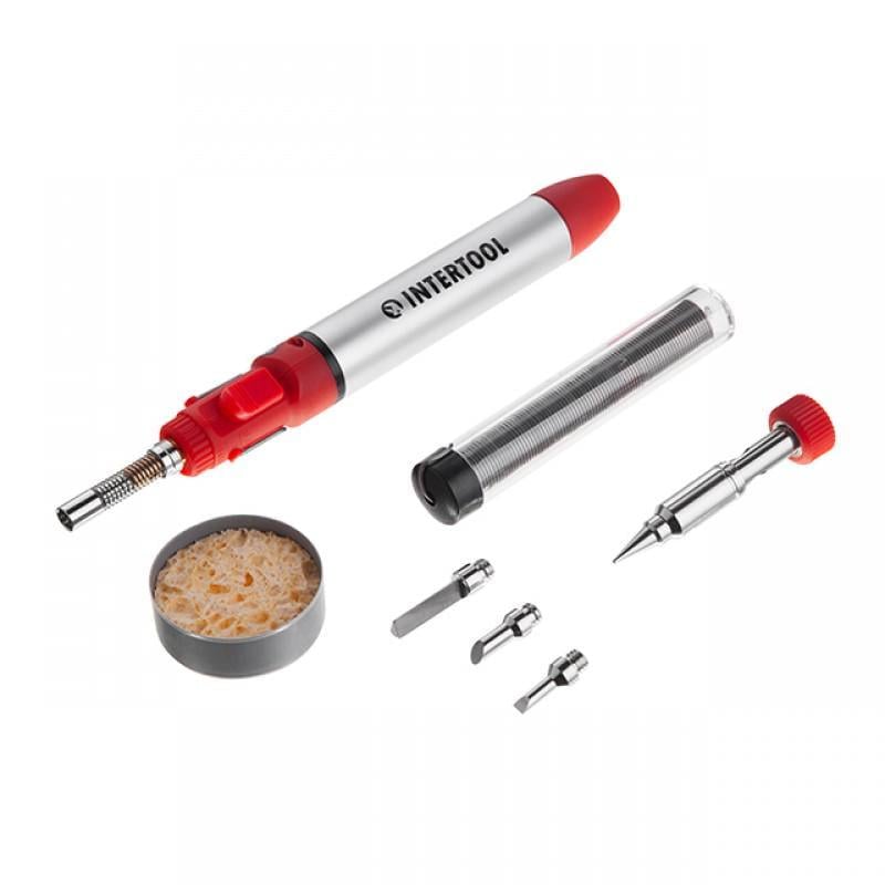 Микропальник Intertool GB-0005 с комплектом аксессуаров 12 мл 7 ед. (32407249)
