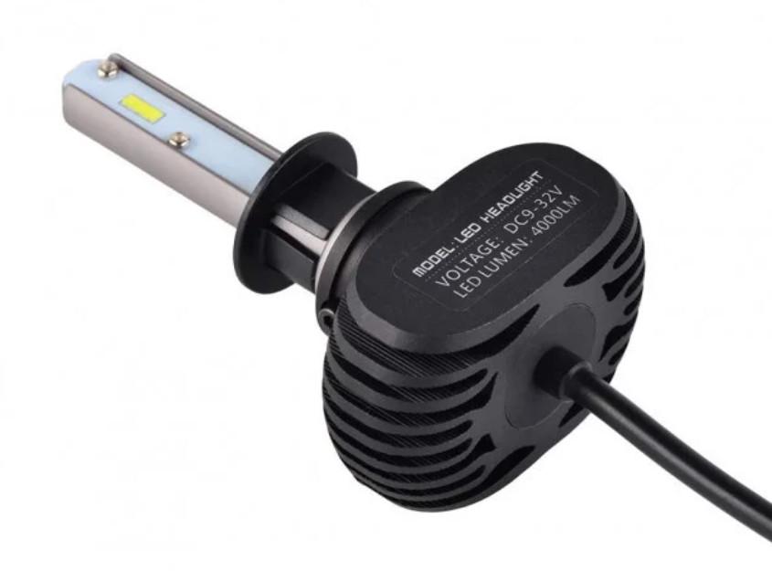 Комплект ламп LED HeadLight S1 H11 автомобильных с радиатором 6000K 4000 lm - фото 5 Комплект ламп LED HeadLight S1 H11 автомобильных с радиатором 6000K 4000 lm - фото 5