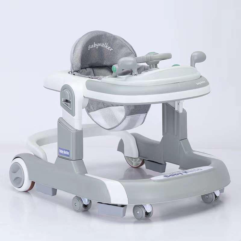 Ходунки детские Kidoro LH-611 с игровой панелью регулировка высоты Grey (36603049)