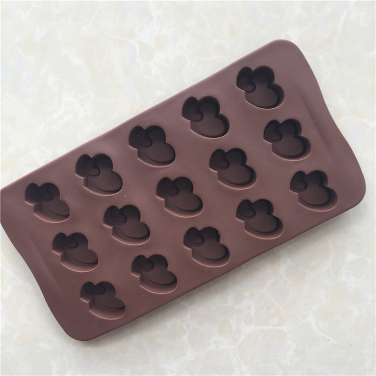 Форма силіконова для цукерок Серця 6939 21 см Коричневий (4362123) - фото 3 Форма силіконова для цукерок Серця 6939 21 см Коричневий (4362123) - фото 3