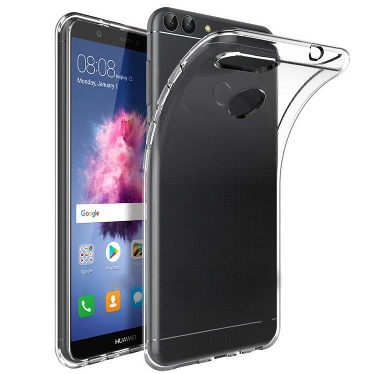 Прозрачный Чехол Huawei P Smart (ультратонкий силиконовый) (06057)