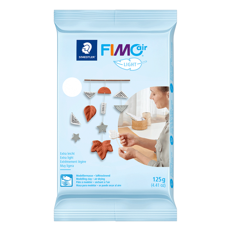 Глина полімерна самозастигаюча FIMO Air Light 125 г Білий (8133-0 10)