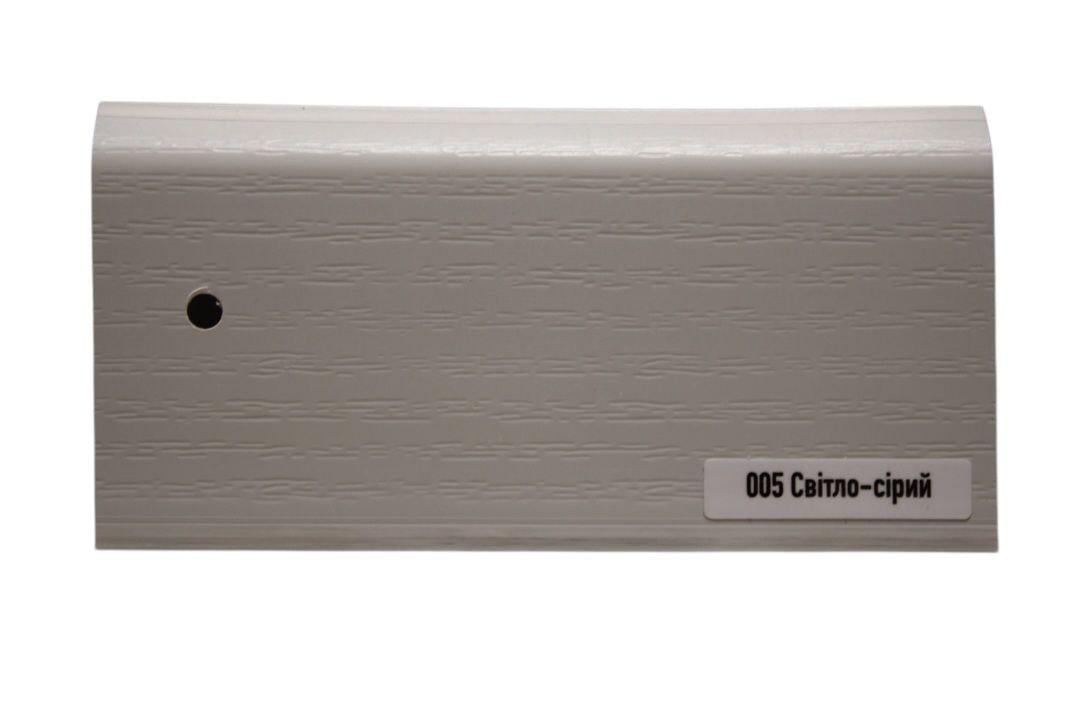 Плинтус ТерПол 2200х70х22 мм Светло-серый