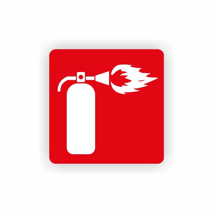 Табличка Vivay Вогнегасник 20x20 см (25018993)