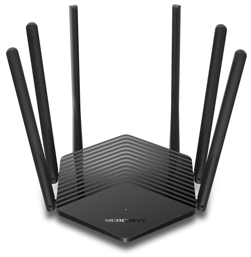 Роутер Mercusys MR50G Wi-Fi 802.11b/g/n/aс 1900Mb 2 LAN 10/100/1000Mb режим точки доступа быстрая настройка безопасности