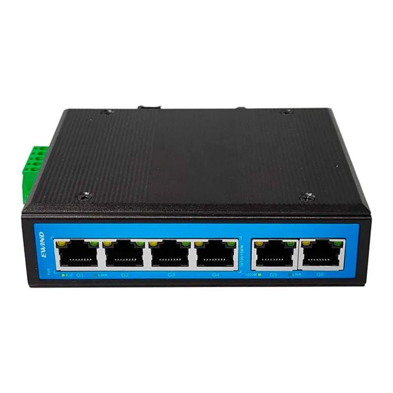 Коммутатор неуправляемый Ewind EW-PIS1806GE 6 портов
