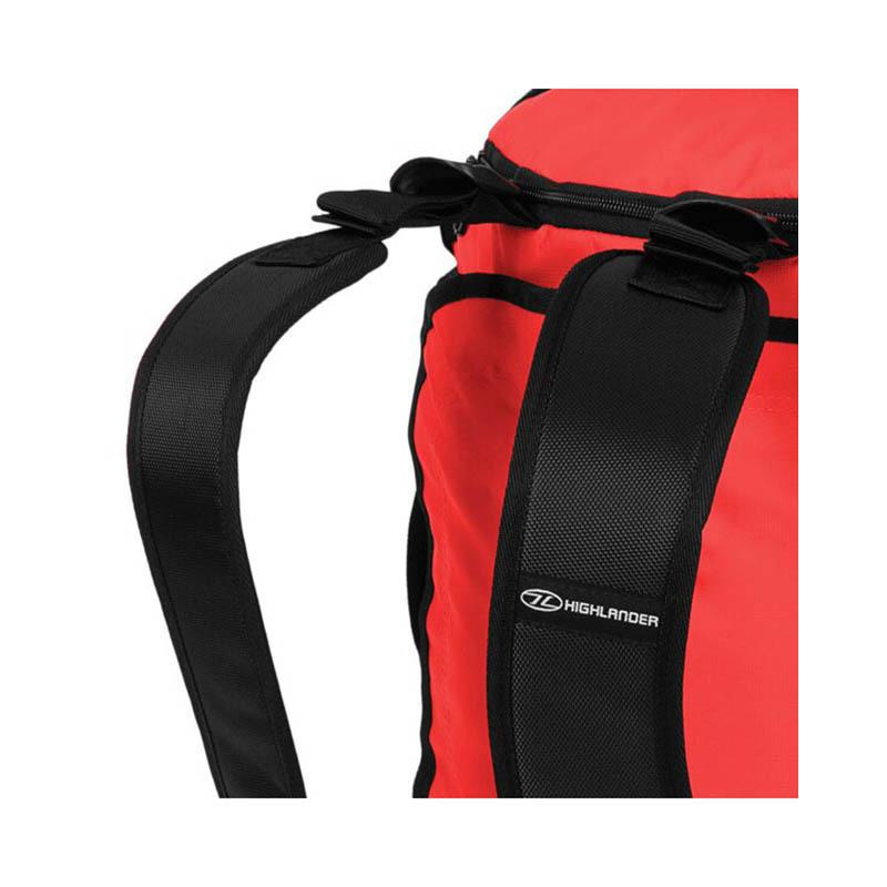 Дорожная сумка-рюкзак Highlander Storm Kitbag 65 л Red (927454) - фото 7 Дорожная сумка-рюкзак Highlander Storm Kitbag 65 л Red (927454) - фото 7