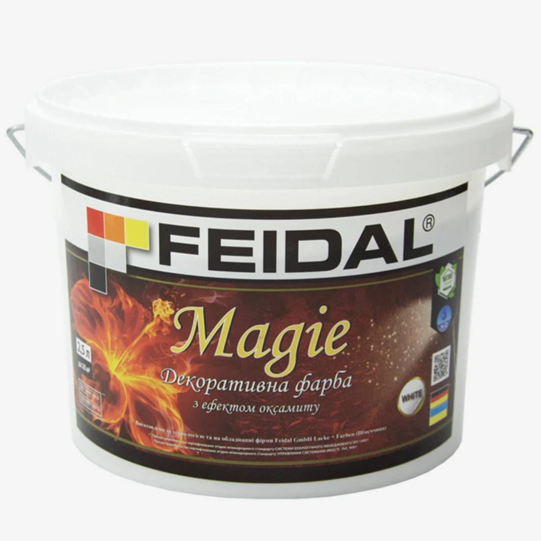 Краска декоративная Feidal Magie 2,5 л Белый (1886454857)