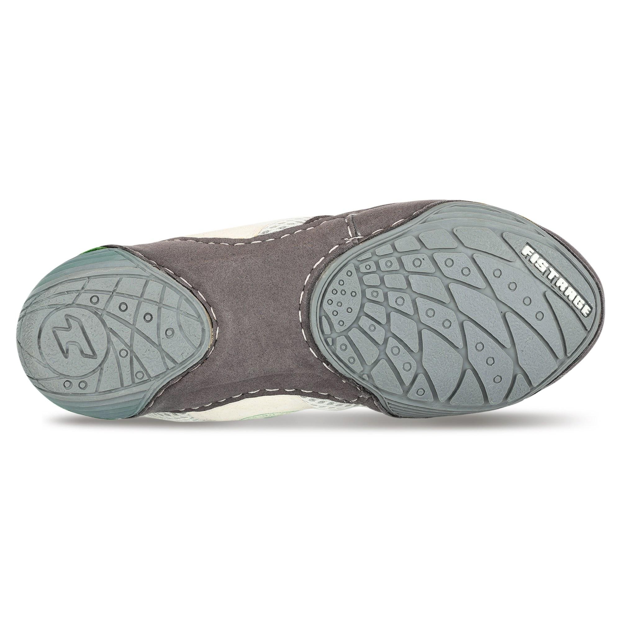 Борцовки FISTRAGE VL-7747 р. 44 Серый/Салатовый (VL-7747_Серый-салатовый_44) - фото 2