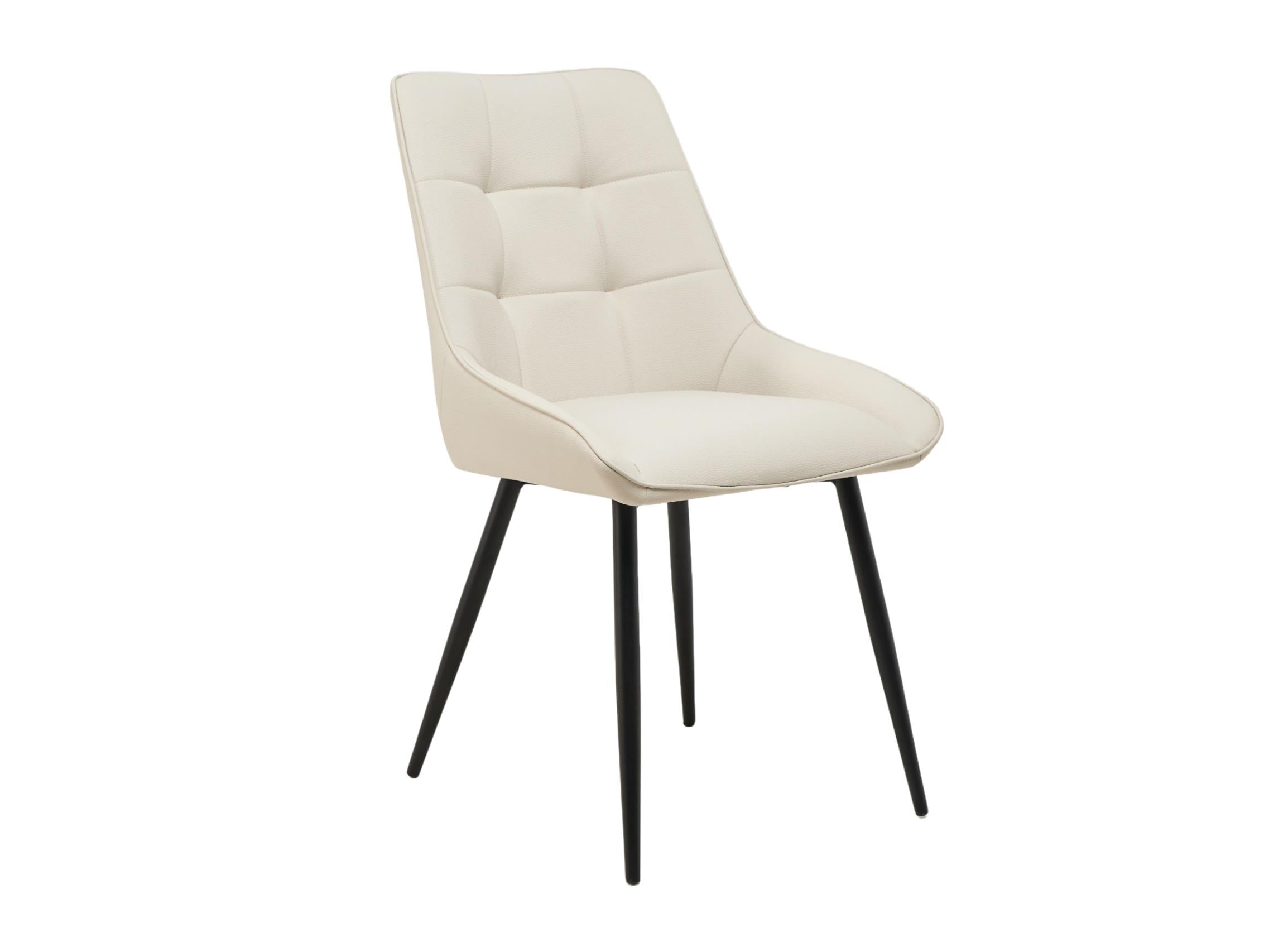 Кухонный стул Vetro Mebel M-75 кожезаменитель Черный/Айвори (M-75-ivory/black)