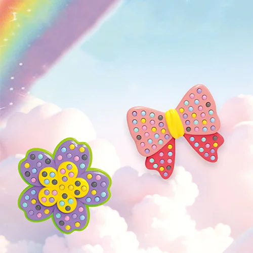 Набор для творчества 5 шаблонов-украшений J00136 13х11,5х3,5 см - фото 3