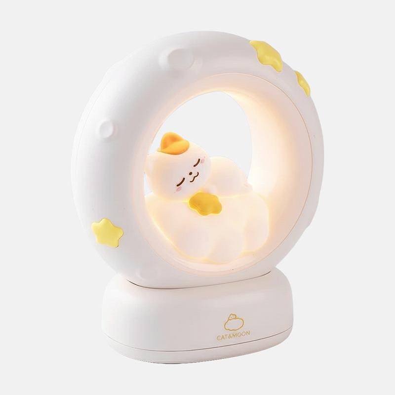 Ночник-светильник Котик на облачке LED для детской комнаты