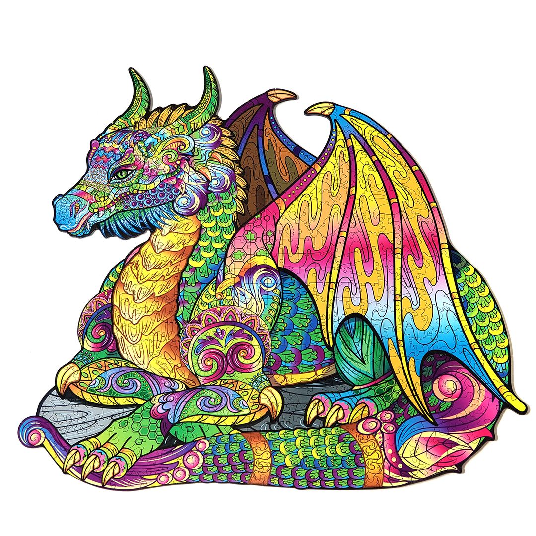 пазлыдеревянные Дракон уникальная форма деталей 392 элементов 46х45 см (1956461331) пазлыдеревянные Дракон уникальная форма деталей 392 элементов 46х45 см (1956461331)