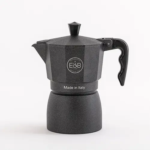 Гейзерная кофеварка ESPRESSO & BREWING LAB Classic Moka Pot на 3 чашки 150 мл (EB-300)