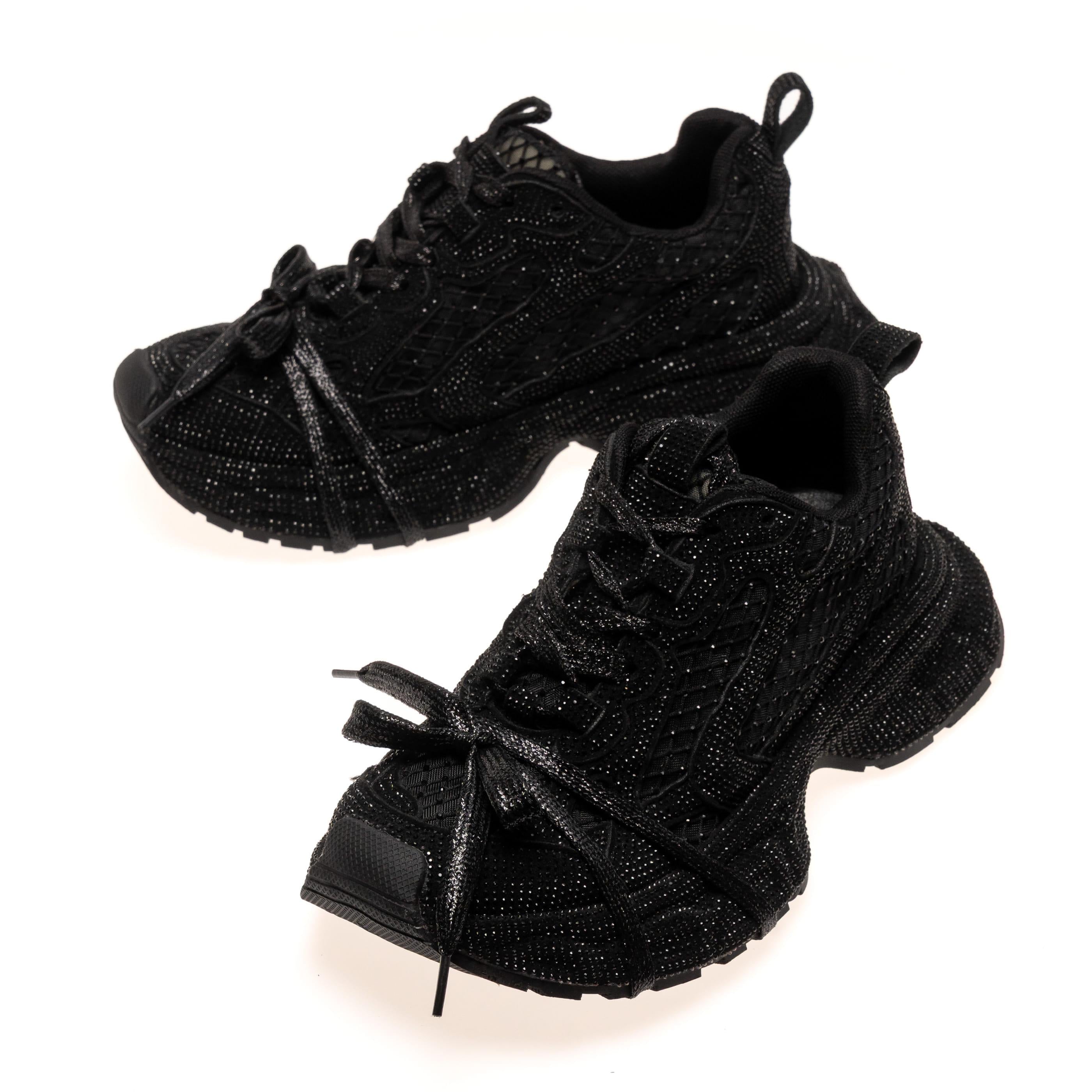 Кроссовки Bigrosse 01765 г. 37 Черный (104364150)