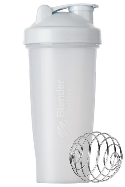 Шейкер спортивный Blender Bottle Classic 28 oz/820 мл White (A-011913)