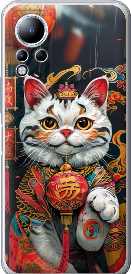 Чехол на Infinix Note 12 China Cat v2 (6135u-2927-42517)