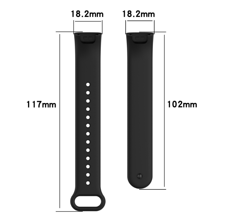 Ремешок DK Silicone Sport Band для Xiaomi Redmi Smart Band Pro - фото 3 Ремешок DK Silicone Sport Band для Xiaomi Redmi Smart Band Pro - фото 3